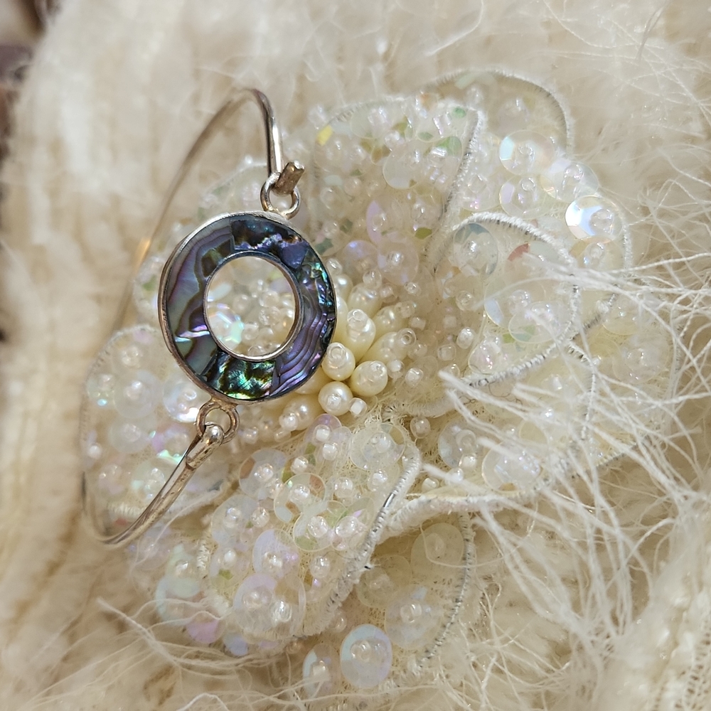 🌴 LOVELY Abalone Bracelet from down south about 8"
